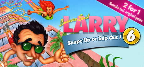 Leisure Suit Larry 6 - Shape Up Or Slip Out cover art