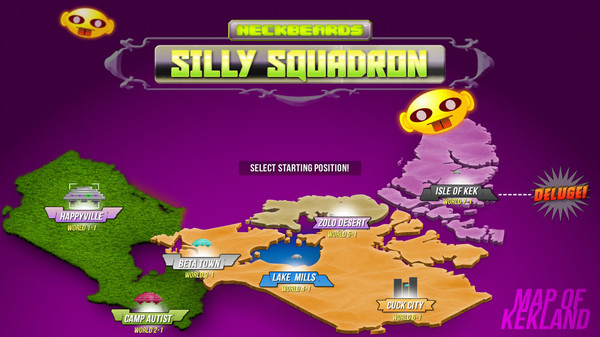 Neckbeards: Silly Squadron game for Linux 1