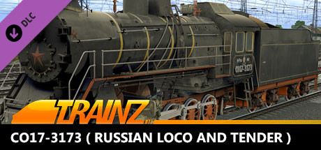 CO17-3173 ( Russian Loco and Tender )