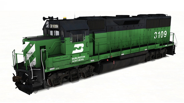 Скриншот из TANE DLC - EMD GP50 - Burlington Northern (Phase I)