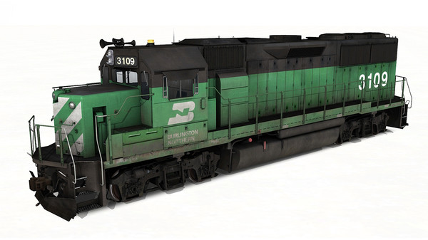 Скриншот из TANE DLC - EMD GP50 - Burlington Northern (Phase I)