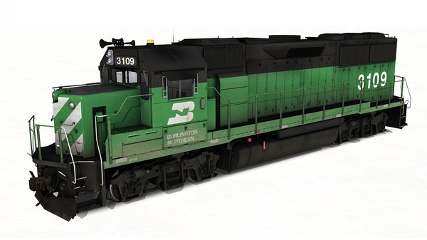 Скриншот из TANE DLC - EMD GP50 - Burlington Northern (Phase I)