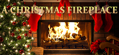 A Christmas Fireplace cover art
