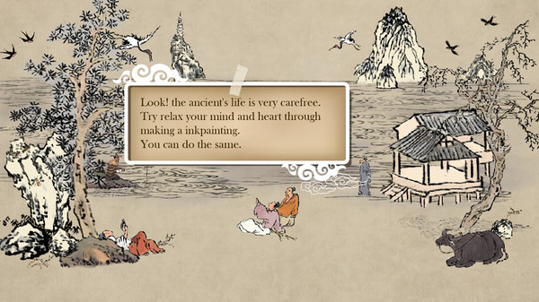 Chinese Ink Painting Puzzle & Creator / 國畫拼圖創作家for windows and Linux 1