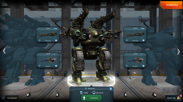 Скриншот из War Robots