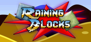 Raining blocks cover art