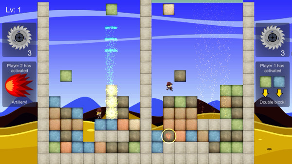 Скриншот из Raining blocks