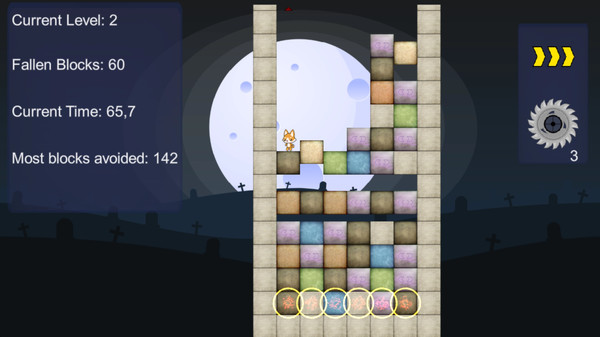 Скриншот из Raining blocks