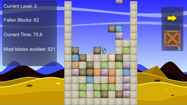 Скриншот из Raining blocks