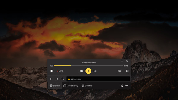 GizmoVR Video Player game for Linux 1
