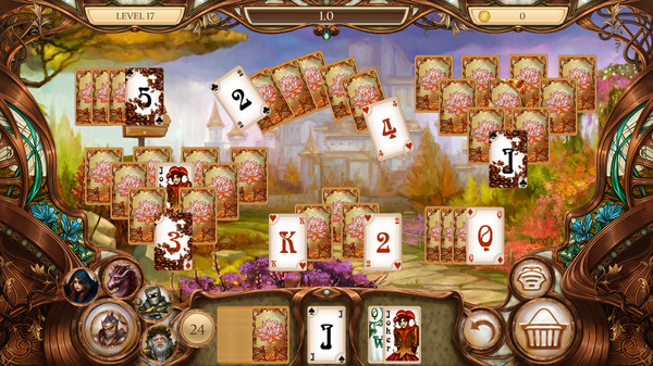 Snow White Solitaire. Charmed Kingdom game for windows Pc 1