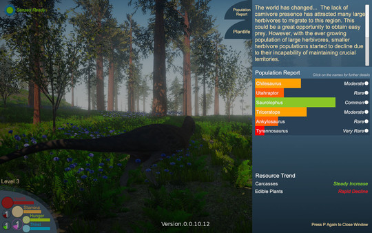 Скриншот из Dinosaurs Prehistoric Survivors