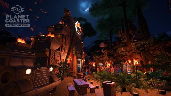 Скриншот из Planet Coaster - Adventure Pack