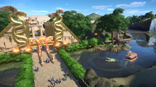 Скриншот из Planet Coaster - Adventure Pack