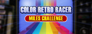 FIRST STEAM GAME VHS - COLOR RETRO RACER : MILES CHALLENGE