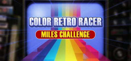 FIRST STEAM GAME VHS - COLOR RETRO RACER : MILES CHALLENGE cover art