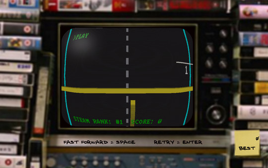 FIRST STEAM GAME VHS - COLOR RETRO RACER : MILES CHALLENGE minimum requirements