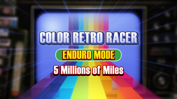 Скриншот из COLOR RETRO RACER : ENDURO MODE *5 Millions of Miles*