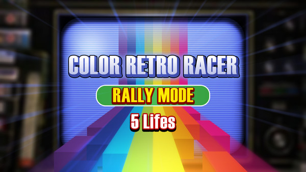 Скриншот из COLOR RETRO RACER : RALLY MODE *5 Lifes*