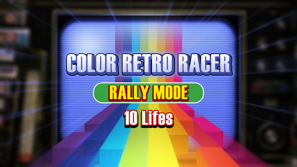 Скриншот из COLOR RETRO RACER : RALLY MODE *10 Lifes*