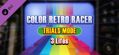 View COLOR RETRO RACER : TRIALS MODE *3 Lifes* on IsThereAnyDeal