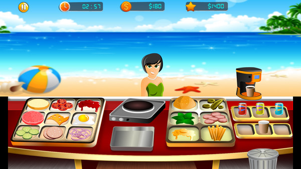 Beach Restaurant game for Linux 1