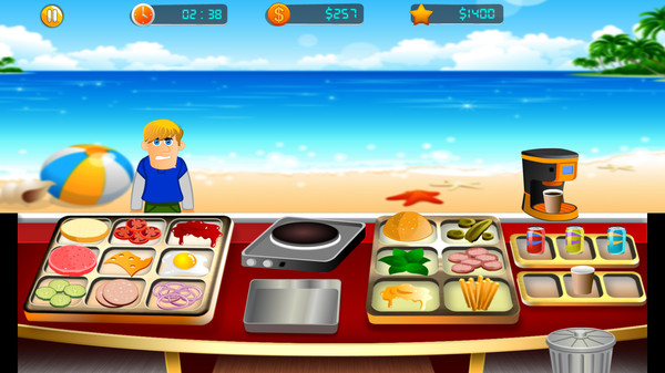 Beach Restaurant game for windows Pc 1