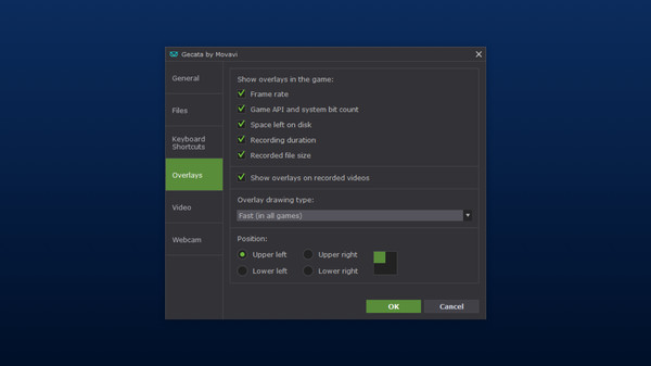 Gecata by Movavi 5 - Game Recording Softwarefor windows and Linux 1