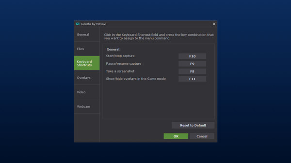 Gecata by Movavi 5 - Game Recording Software game for windows Pc 1