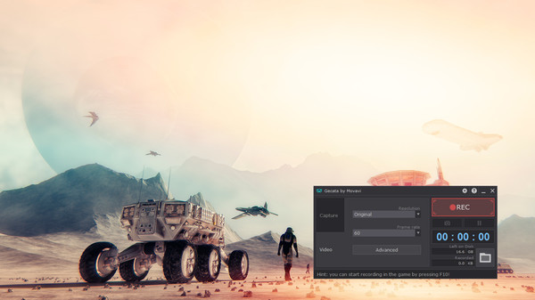 Gecata by Movavi 5 - Game Recording Software requirements