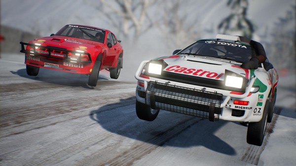 Скриншот из Gravel Porsche Rallye pack