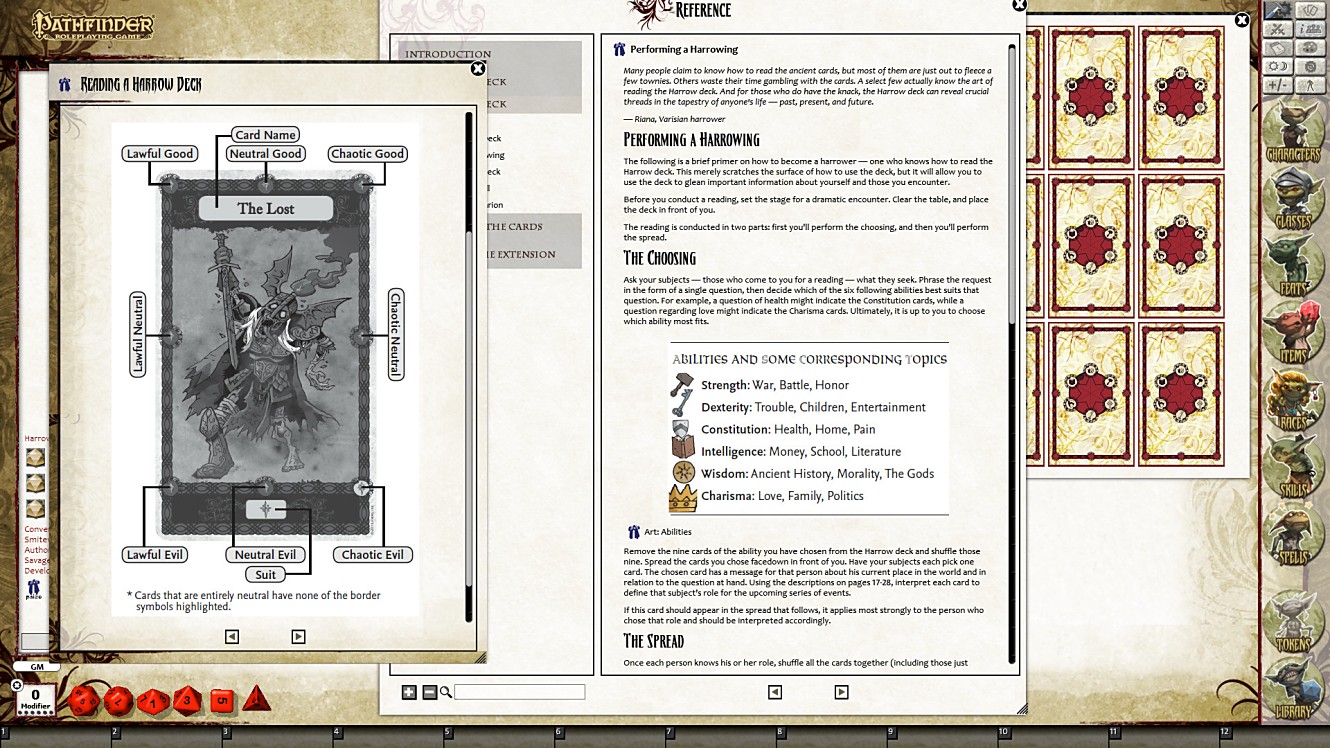 Fantasy Grounds - Pathfinder RPG - Harrow Deck (PFRPG) on Steam