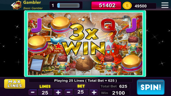 Скриншот из Casino Slot Machines - The Golden Shrine Casino