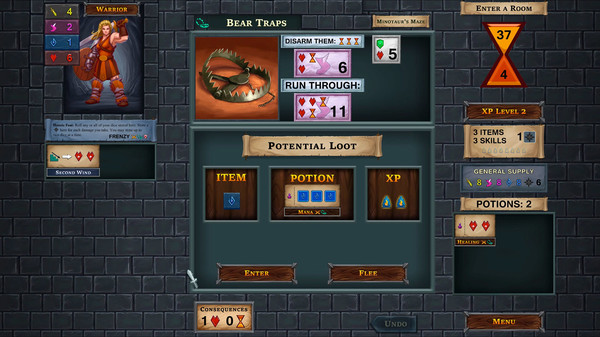 One Deck Dungeon game for windows Pc 1