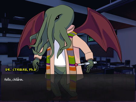 Скриншот из Army of Tentacles: (Not) A Cthulhu Dating Sim: Black GOAT of the Woods Edition