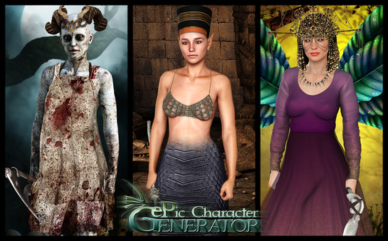 Скриншот из ePic Character Generator - Season #2: Female Supernatural