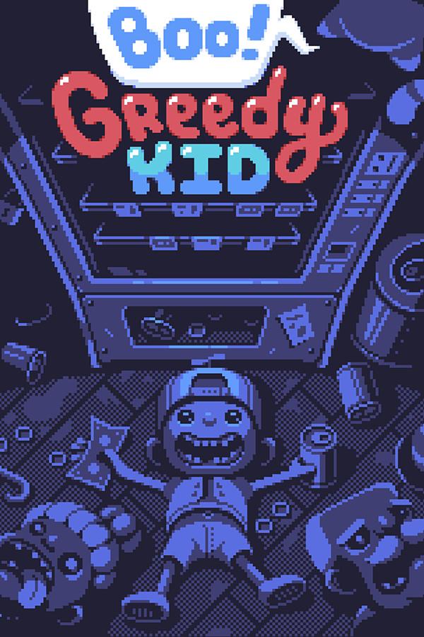Steam portrait for Boo! Greedy Kid.