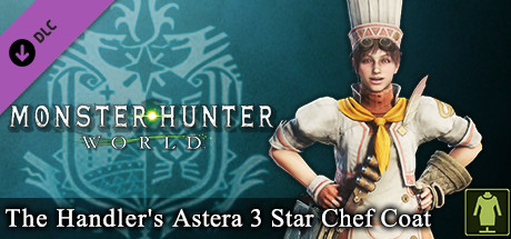 Monster Hunter: World – 接待员更换服装「新大陆三星主厨上衣」