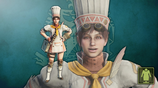 Скриншот из Monster Hunter: World - The Handler's Astera 3 Star Chef Coat