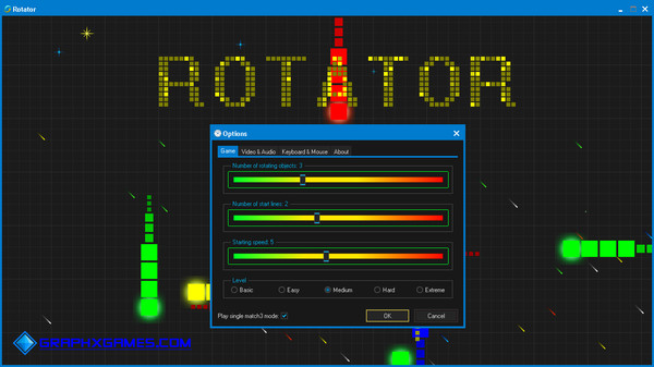 Rotator recommended requirements