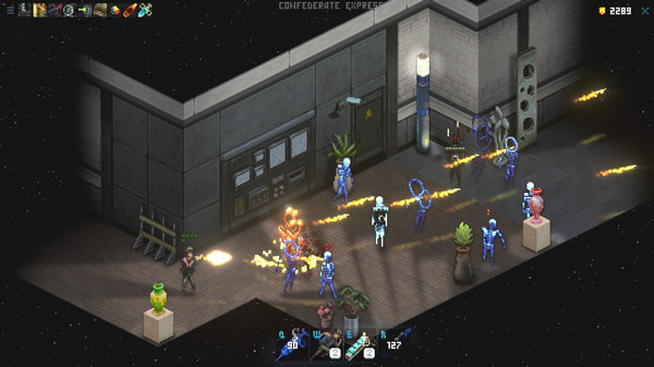 Confederate Express game for Linux 1