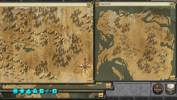 Скриншот из Fantasy Grounds - Regional Map Pack by Joshua Watmough (Map Pack)
