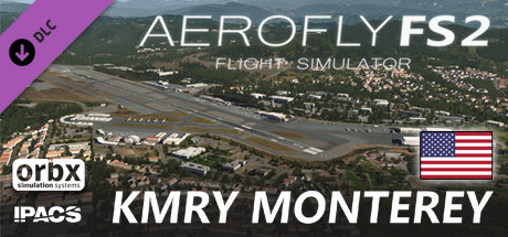 Aerofly FS 2 - Orbx - Monterey Regional Airport cover art