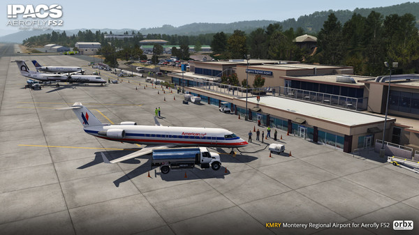 Скриншот из Aerofly FS 2 - Orbx - Monterey Regional Airport