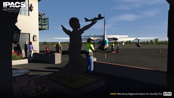 Скриншот из Aerofly FS 2 - Orbx - Monterey Regional Airport