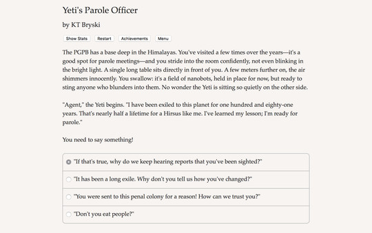 Yeti's Parole Officer game for windows Pc 1