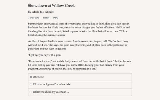 Showdown at Willow Creek