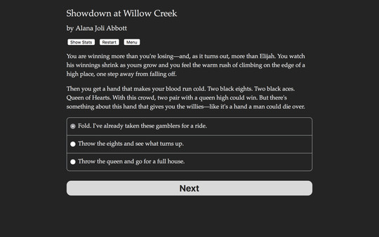 Showdown at Willow Creek requirements