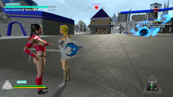 Angel Light The Elven Truce game for Linux 1