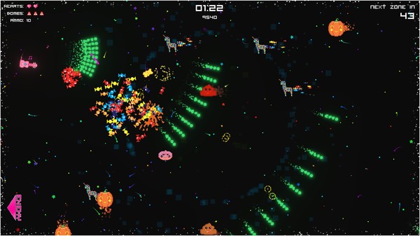 Скриншот из NYAN DESTROYER